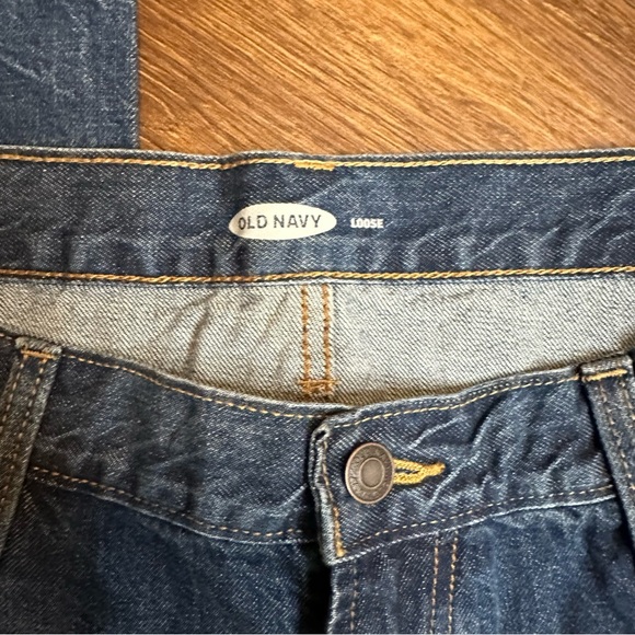 Old Navy Men’s Denim Jeans Loose Fit Size 40x30 - Picture 2 of 7